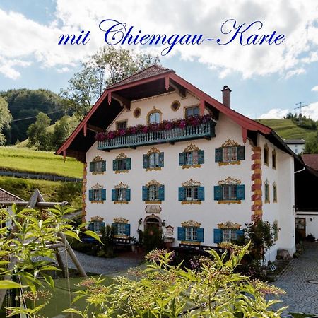 Pension Ober Siegsdorf Buitenkant foto