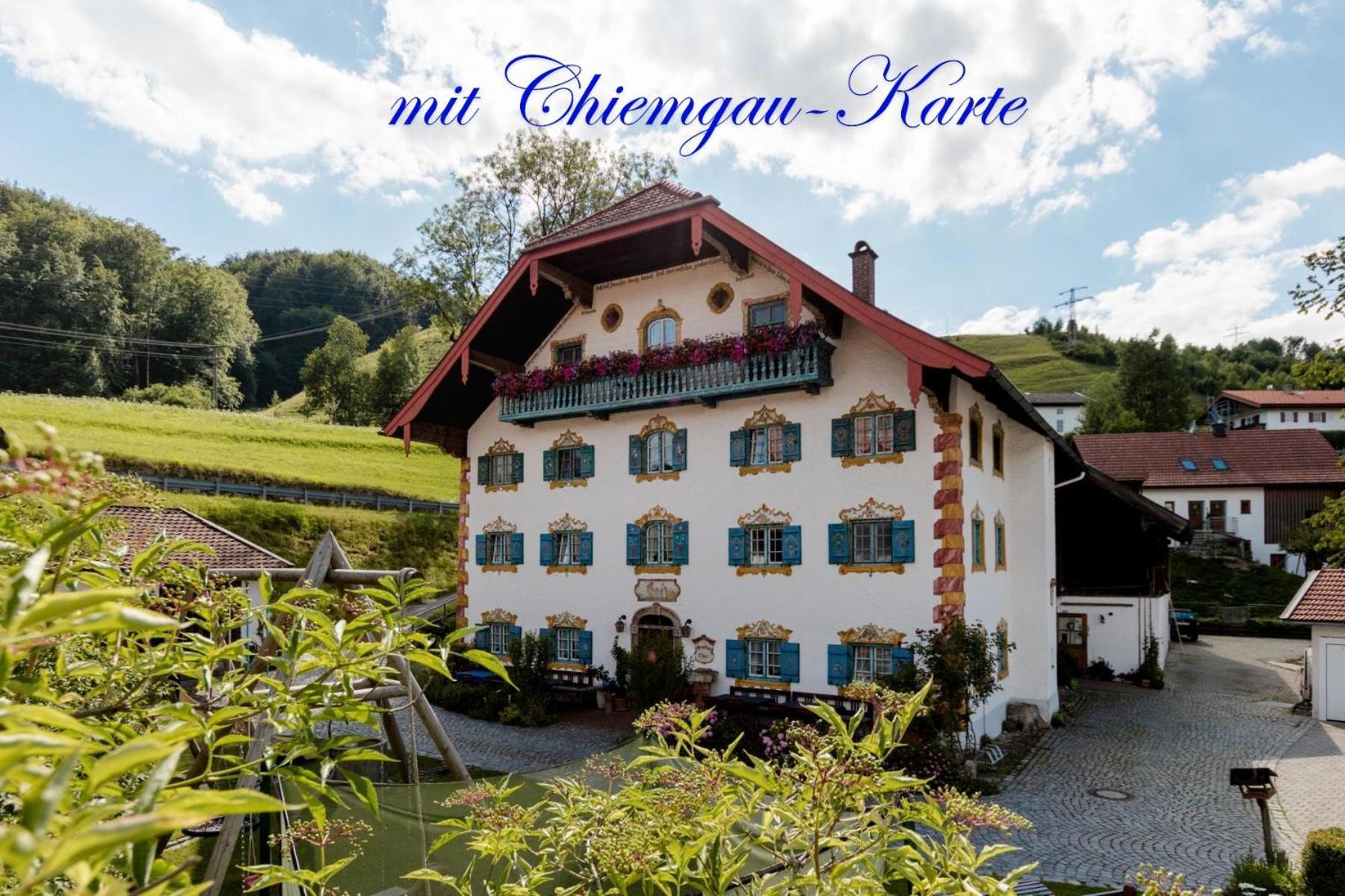 Pension Ober Siegsdorf Buitenkant foto